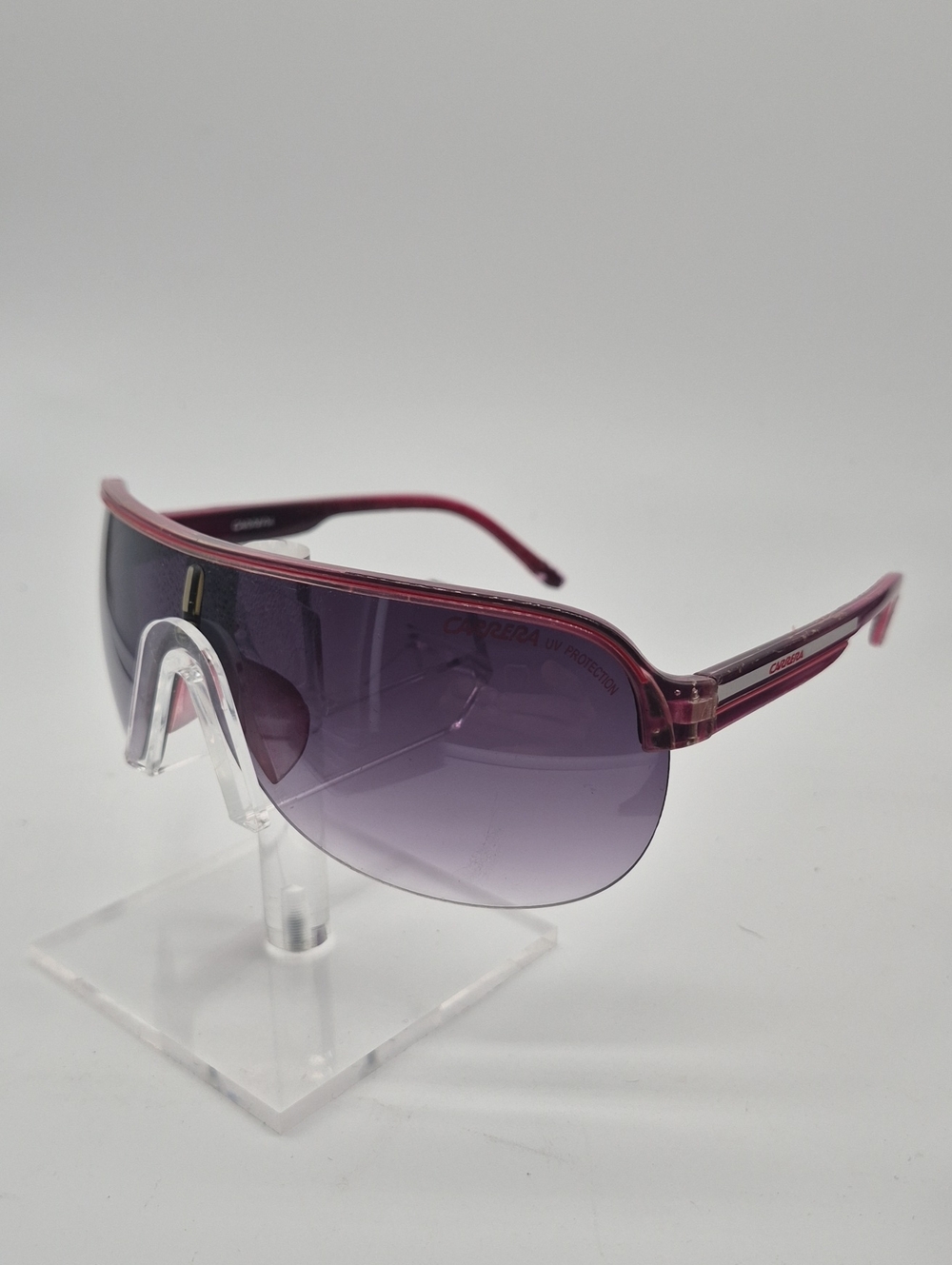 Vintage Carerra Topcar Sunglasses Red/White